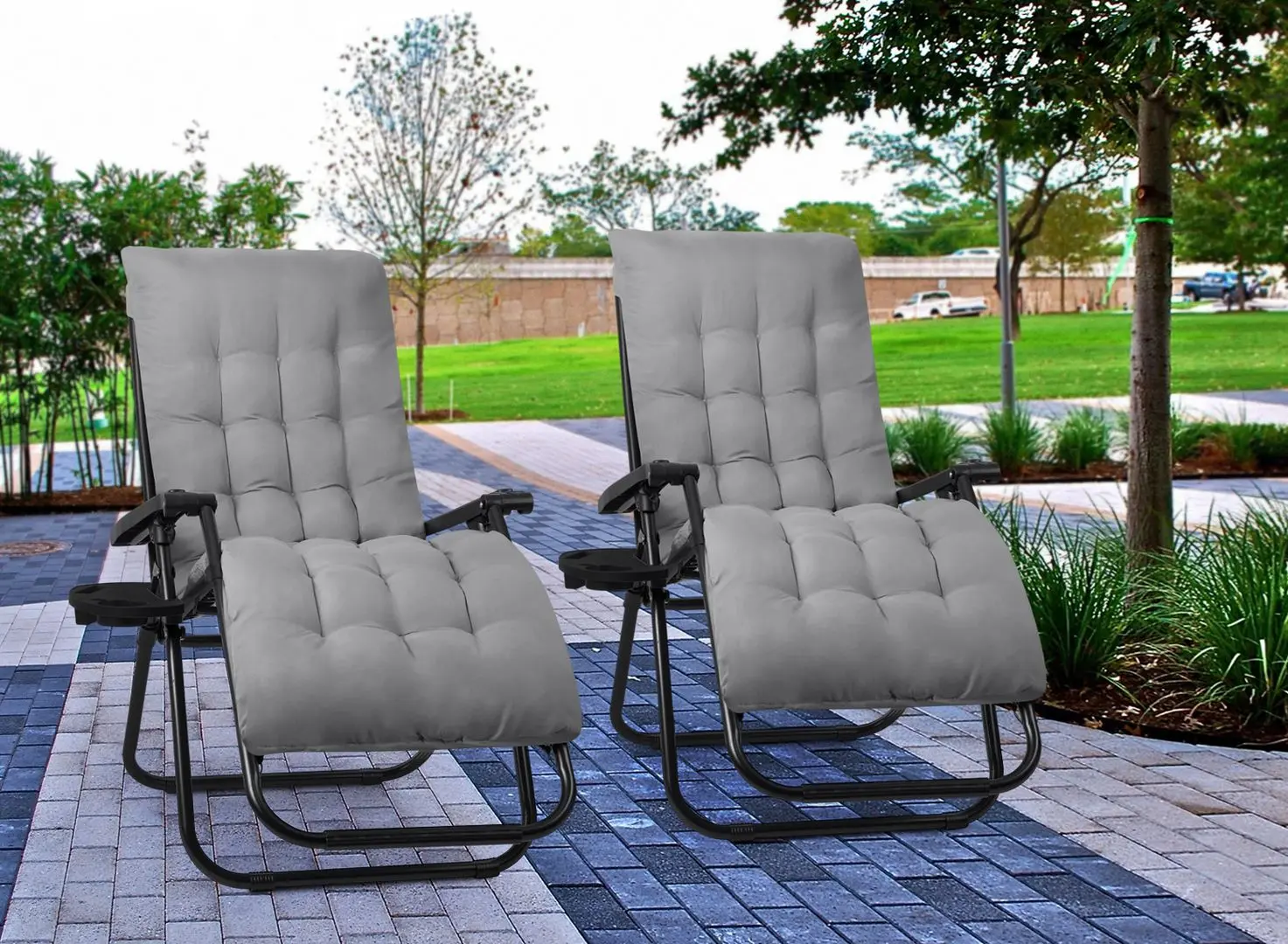 Набор шезлонгов Sofotel ChillWell 115775 (Grey/Biege)