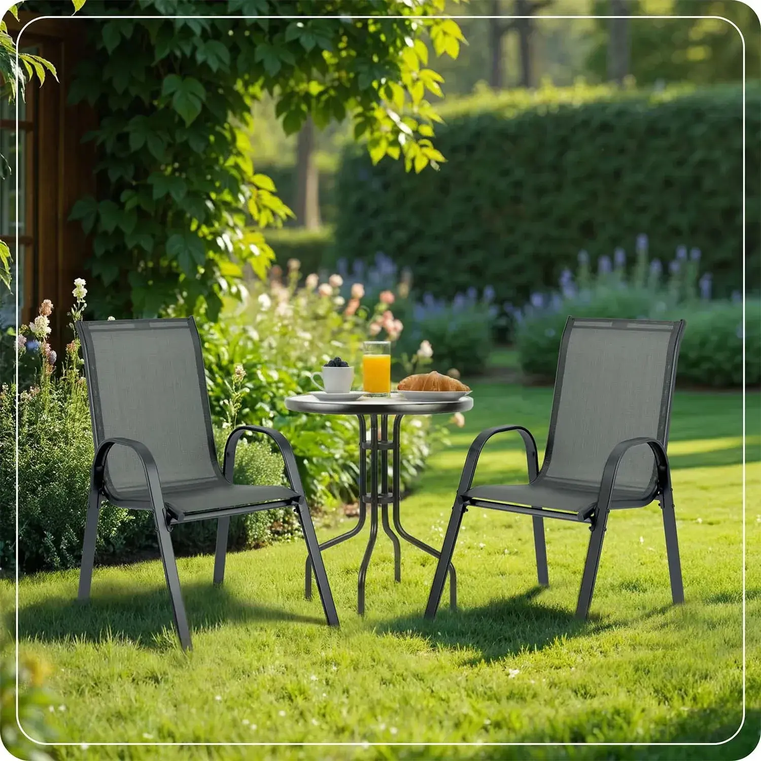 Set scaune Sofotel SO-980 298001-4 (Grey) - 4