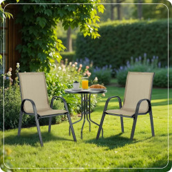 Set scaune Sofotel SO-980 298002-4 (Beige/Black) Thumb