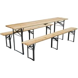 Set mobilier de gradina Strend Pro Dortmund Standard 3 (Brown) Thumb