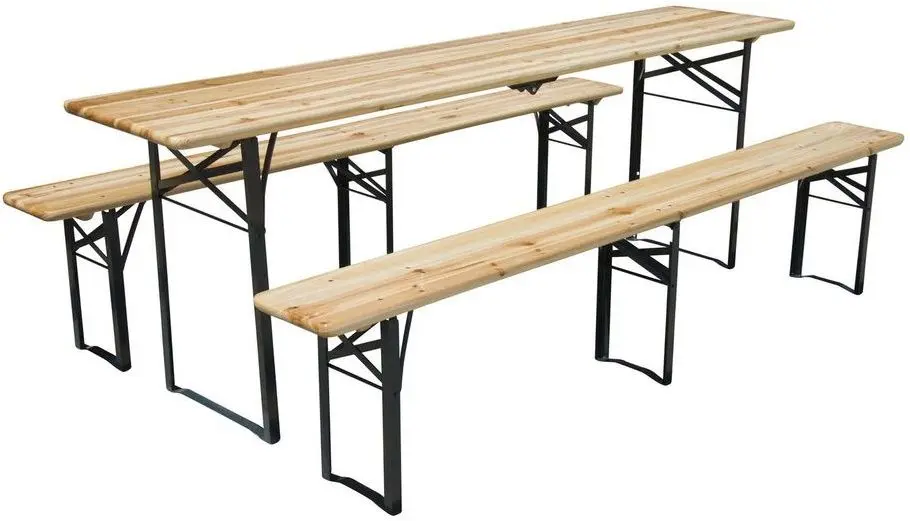 Set mobilier de gradina Strend Pro Dortmund Standard 3 (Brown)