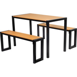 Set mobilier de gradina Strend Pro Gardiva 802041 (Wood/Black) Thumb