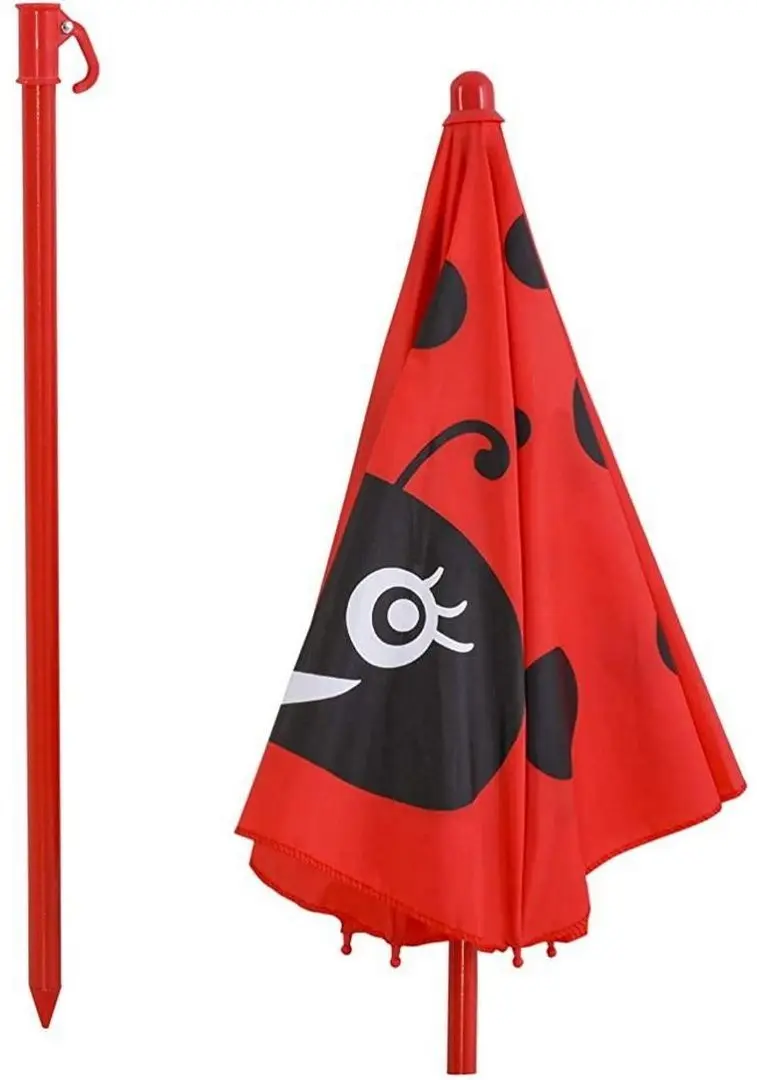 Set mobilier de gradina pentru copii Strend Pro Melisenda Ladybug 1+2 (Red)