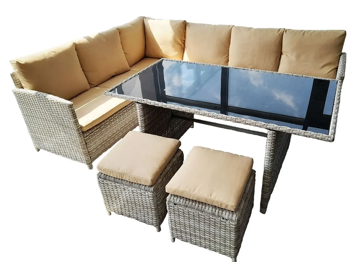 Set mobilier de gradina Waltz Lyon (Beige) - 3