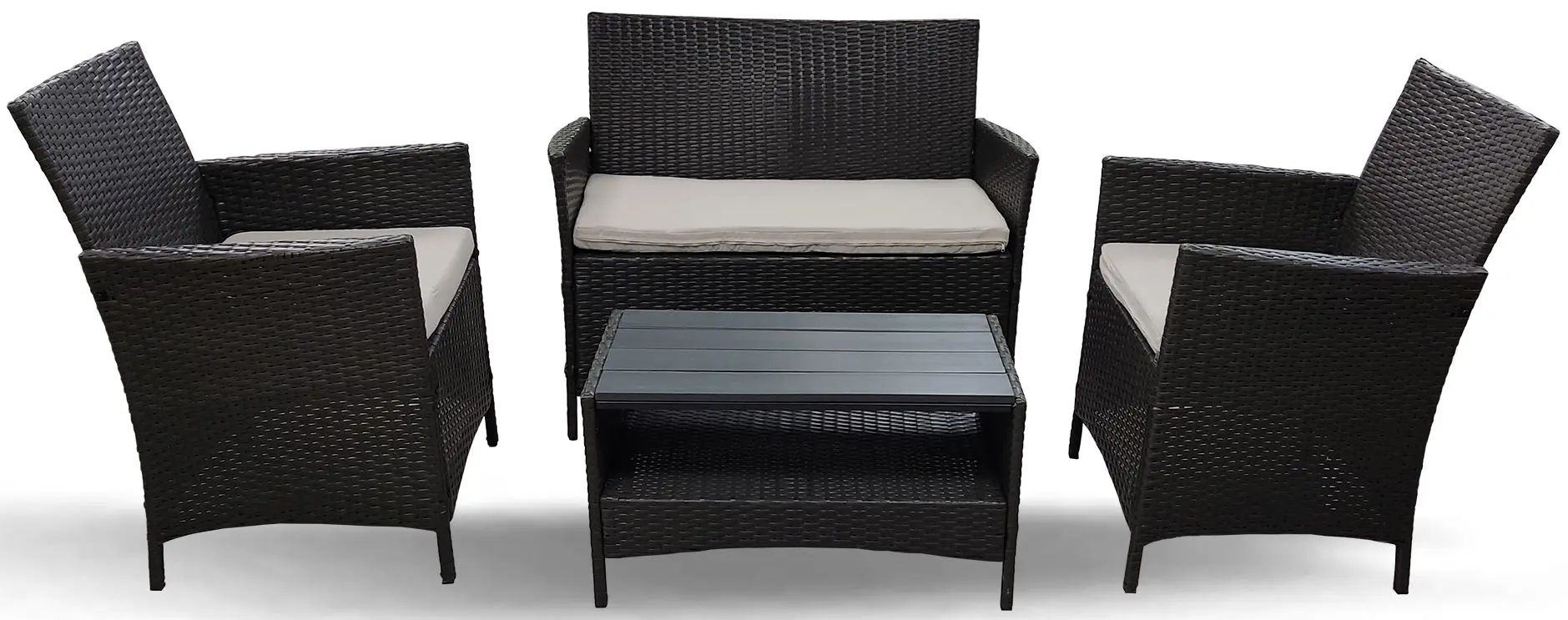 Комплект садовой мебели Waltz Toulouse (Black/Beige)