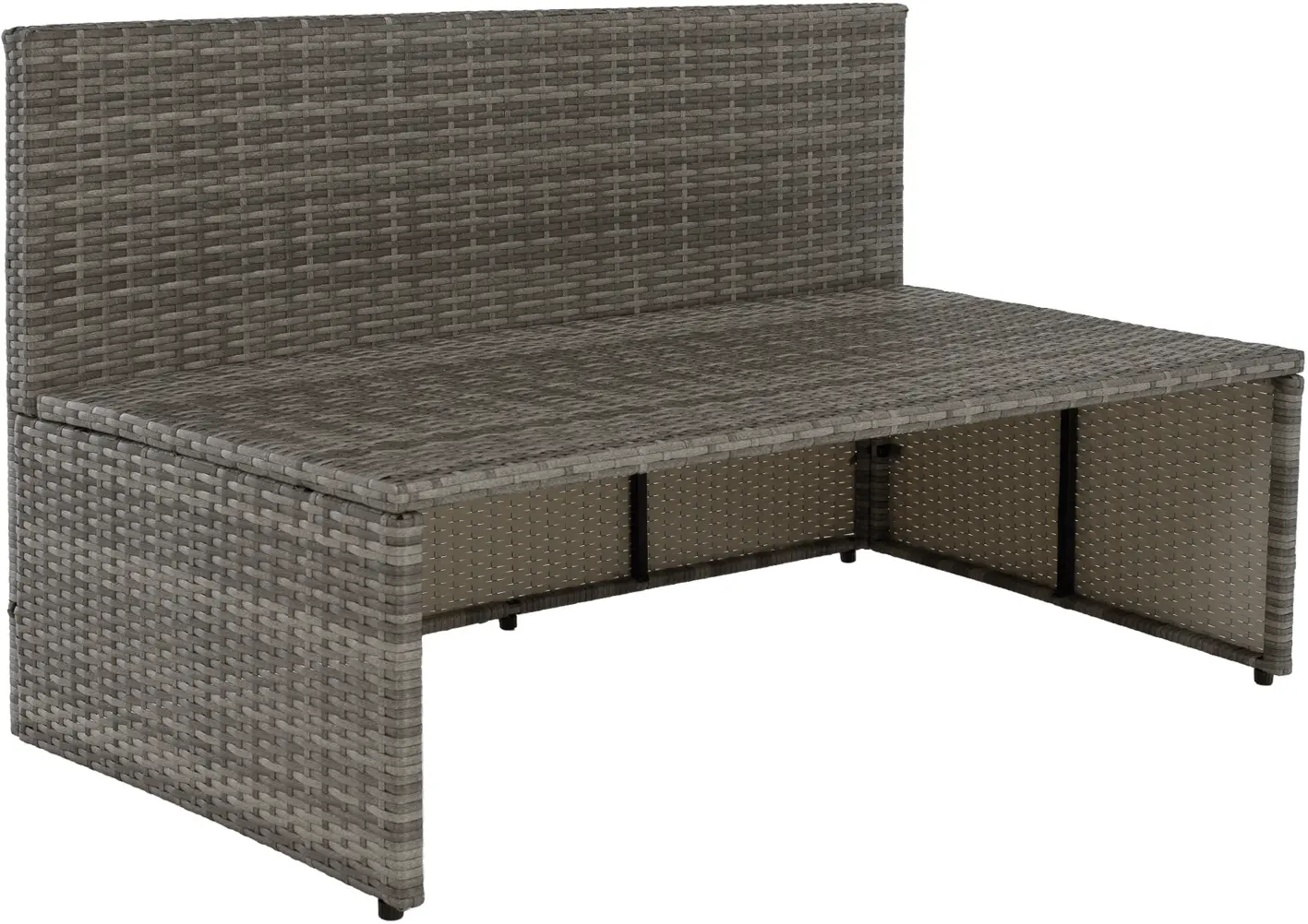 Set mobilier de gradina Tempo Kondela Debra (Gray/Natural)