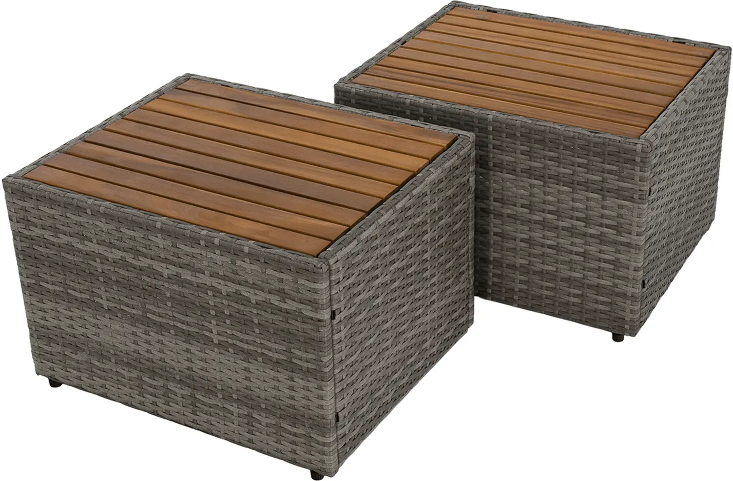 Set mobilier de gradina Tempo Kondela Debra (Gray/Natural)