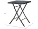 Set mobilier de gradina Tempo Kondela Faruk (Black)