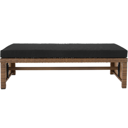 Комплект садовой мебели Tempo Kondela Madul TK-0000371809 (Light Brown/Black) Thumb