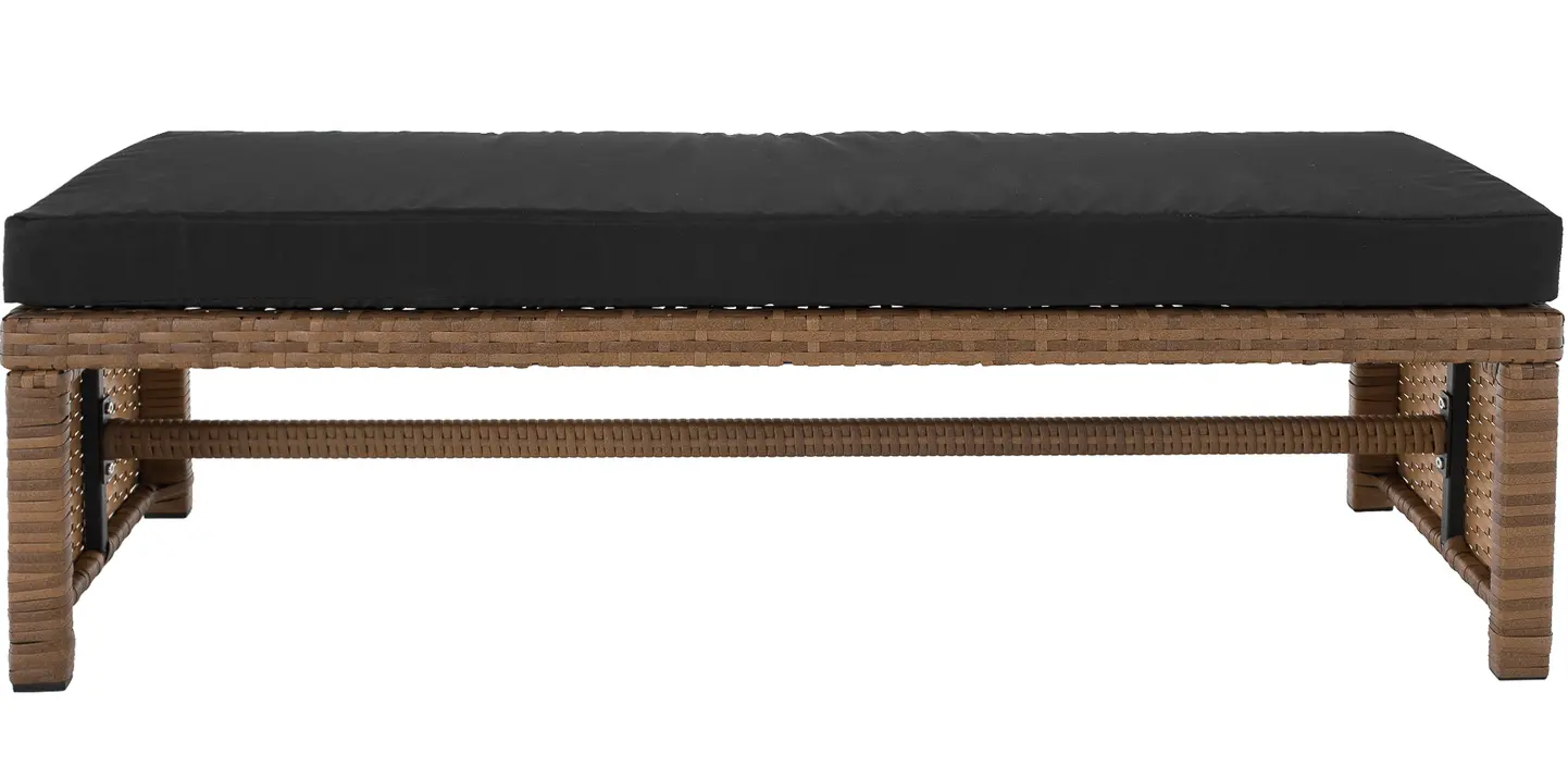 Комплект садовой мебели Tempo Kondela Madul TK-0000371809 (Light Brown/Black)