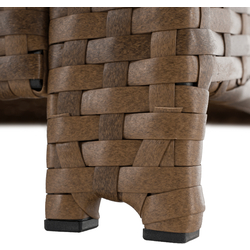 Комплект садовой мебели Tempo Kondela Madul TK-0000371809 (Light Brown/Black) Thumb