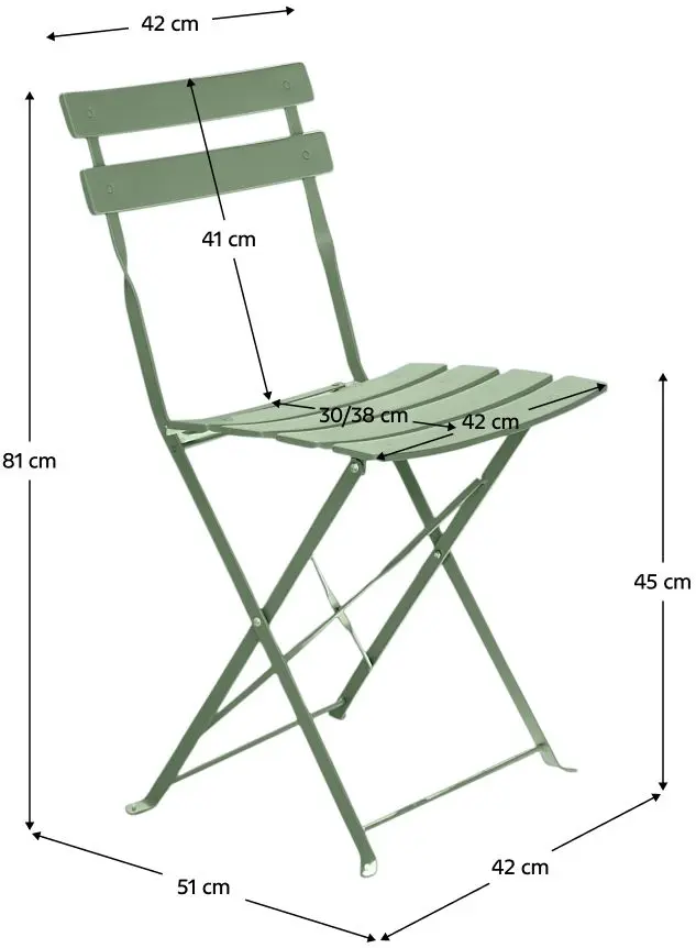 Set mobilier de gradina Tempo Kondela Obax (Green)