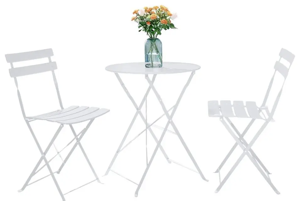 Комплект садовой мебели Tempo Kondela Obax (White)