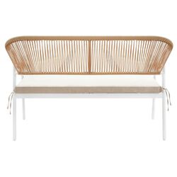 Set mobilier de gradina Tempo Kondela Palny (White/Beige) Thumb