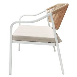 Set mobilier de gradina Tempo Kondela Palny (White/Beige) Thumb
