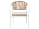 Set mobilier de gradina Tempo Kondela Palny (White/Beige)