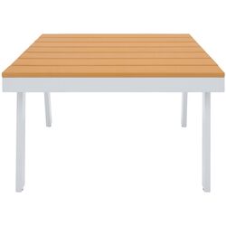 Set mobilier de gradina Tempo Kondela Pelor (White/Oak/Light Grey) Thumb