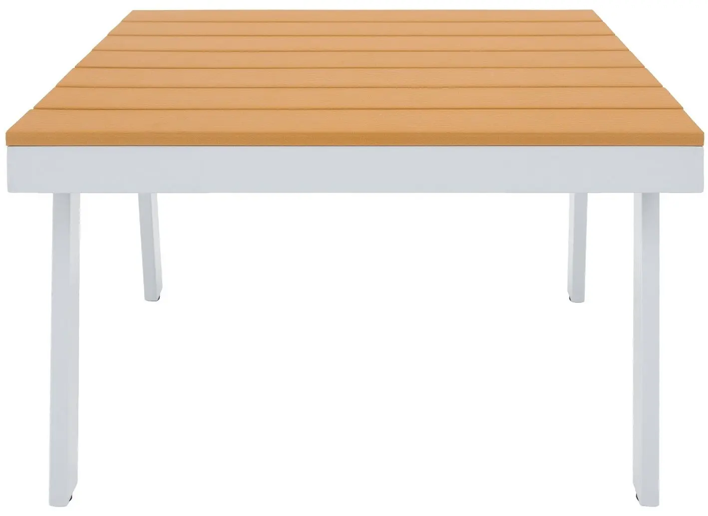 Set mobilier de gradina Tempo Kondela Pelor (White/Oak/Light Grey)