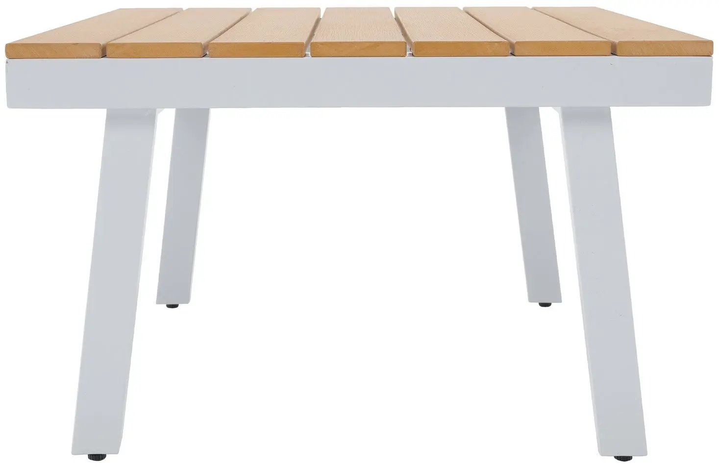 Set mobilier de gradina Tempo Kondela Pelor (White/Oak/Light Grey)