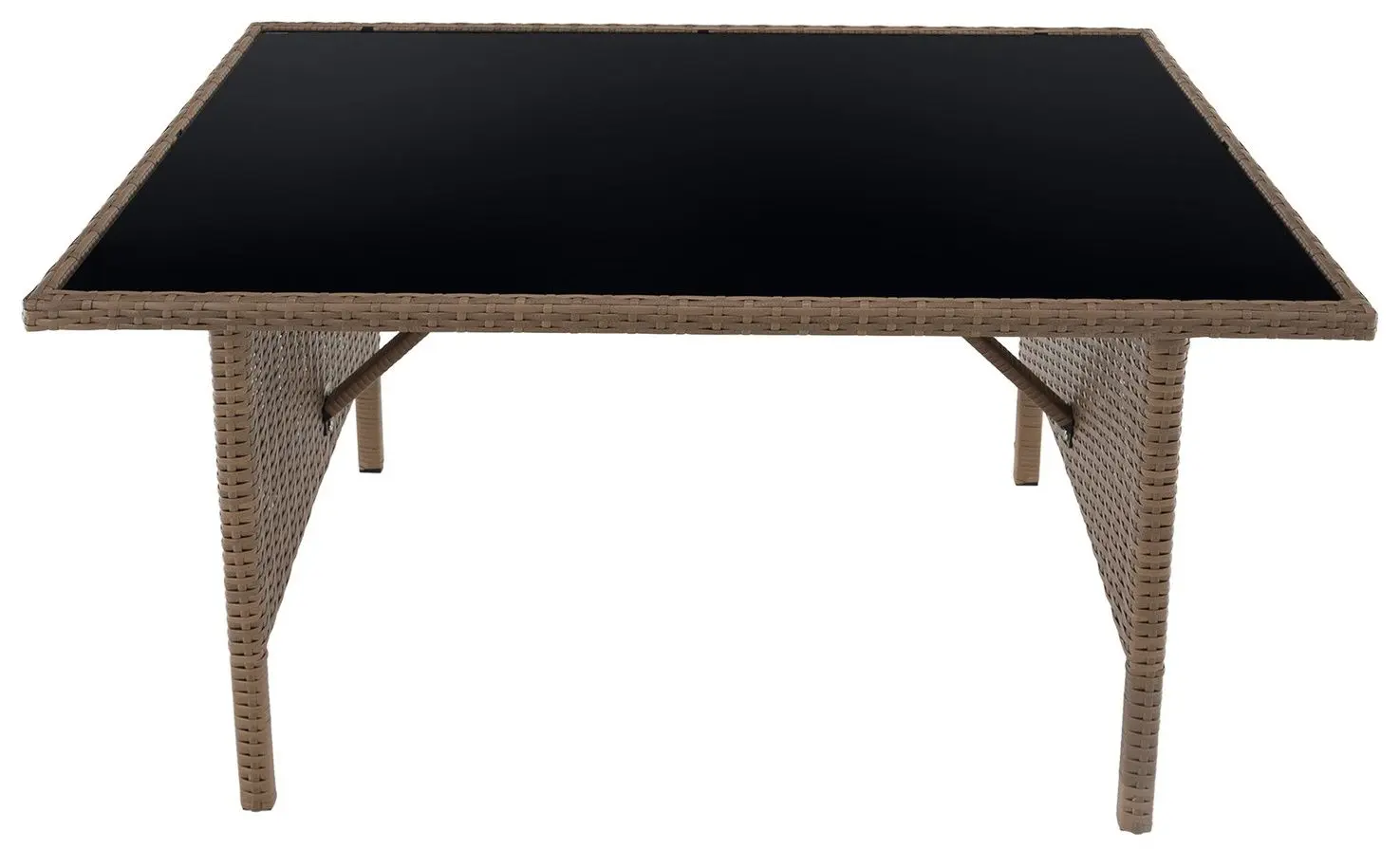 Set mobilier de gradina Tempo Kondela Randi (Natural/Light Grey)