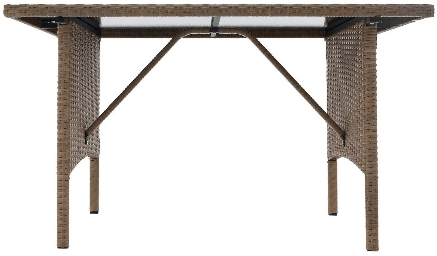 Set mobilier de gradina Tempo Kondela Randi (Natural/Light Grey)