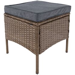 Set mobilier de gradina Tempo Kondela Randi (Natural/Light Grey) Thumb