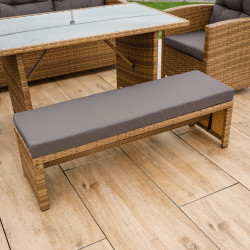 Комплект садовой мебели Tempo Kondela Sagir (Grey Brown/Light Brown) Thumb