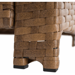 Комплект садовой мебели Tempo Kondela Sagir (Grey Brown/Light Brown) Thumb