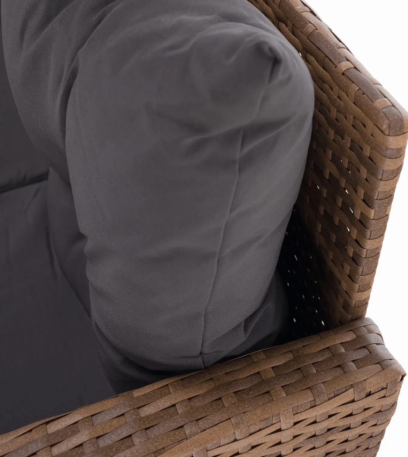 Комплект садовой мебели Tempo Kondela Sagir (Grey Brown/Light Brown) - 7