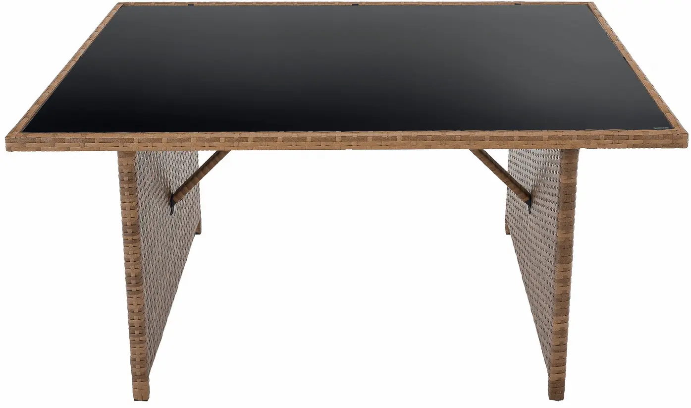 Комплект садовой мебели Tempo Kondela Sagir (Grey Brown/Light Brown) - 8