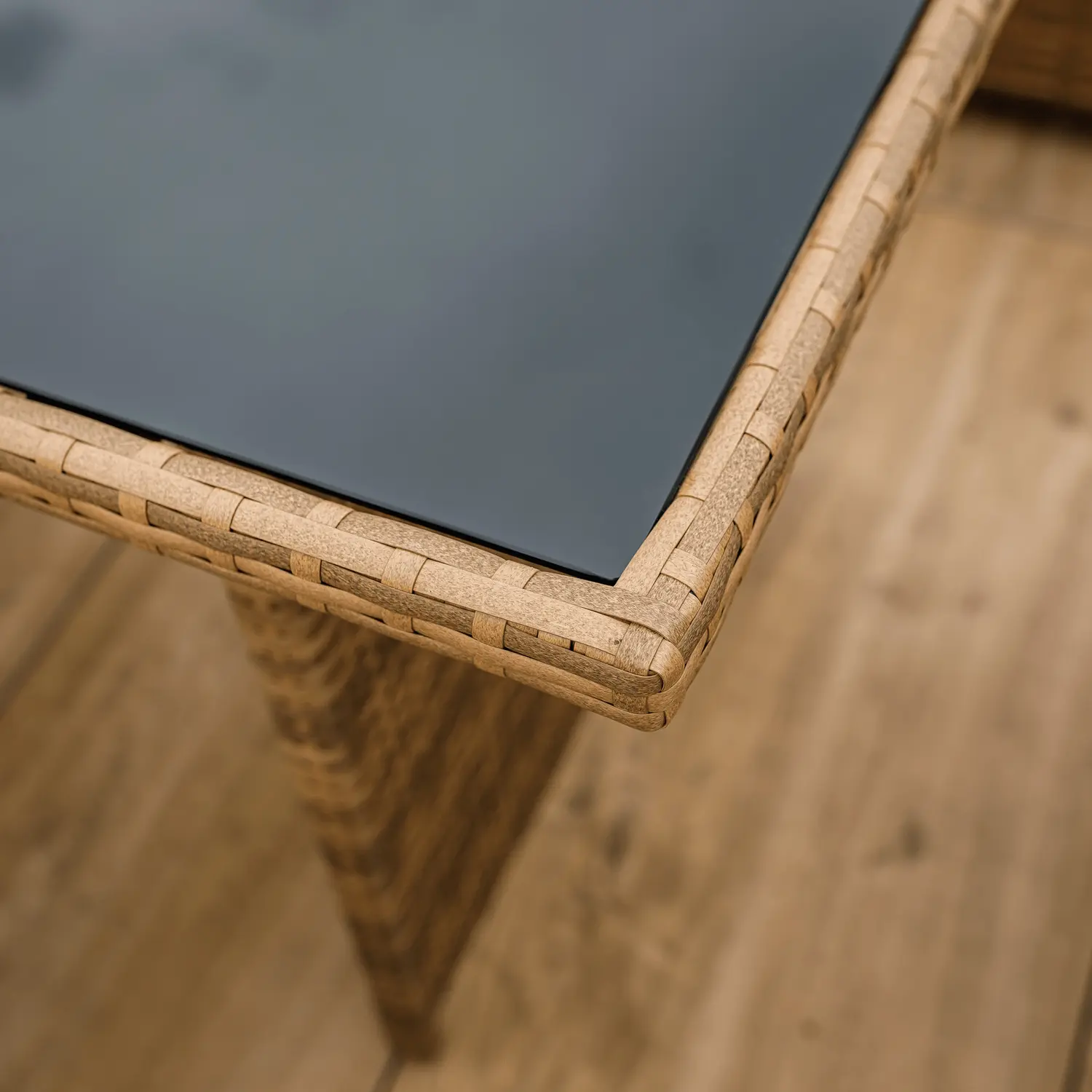 Комплект садовой мебели Tempo Kondela Sagir (Grey Brown/Light Brown) - 9