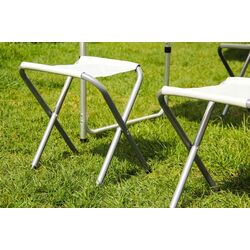 Set mobilier de gradina Trizand 23238 (White/Grey) Thumb