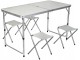 Set mobilier de gradina Trizand 23238 (White/Grey)