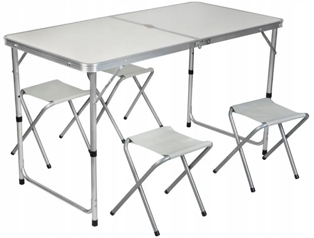 Set mobilier de gradina Trizand 23238 (White/Grey)