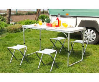 Set mobilier de gradina Trizand 23238 (White/Grey)