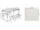 Set mobilier de gradina Trizand 23238 (White/Grey)