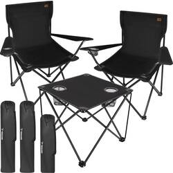 Set mobilier de gradina Trizand 25468 (Black) Thumb