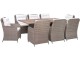 Set mobilier de gradina VidaXL 3057801 (Brown/Cream)