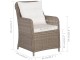 Set mobilier de gradina VidaXL 3057801 (Brown/Cream)