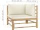 Set mobilier de gradina VidaXL 3058219 (Bamboo/Cream)