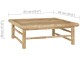 Set mobilier de gradina VidaXL 3058219 (Bamboo/Cream)