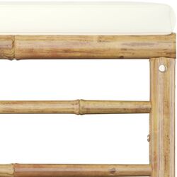 Set mobilier de gradina VidaXL 3058219 (Bamboo/Cream) Thumb