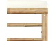 Set mobilier de gradina VidaXL 3058219 (Bamboo/Cream)