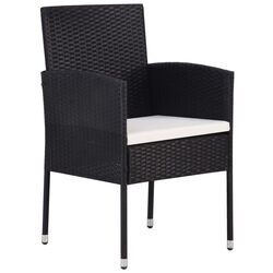 Set mobilier de gradina VidaXL 3059425 (Black/White) Thumb