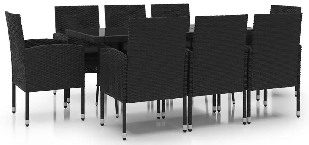 Комплект садовой мебели VidaXL 3059426 (Black) - 2