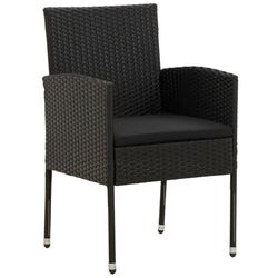 Комплект садовой мебели VidaXL 3059426 (Black) Thumb