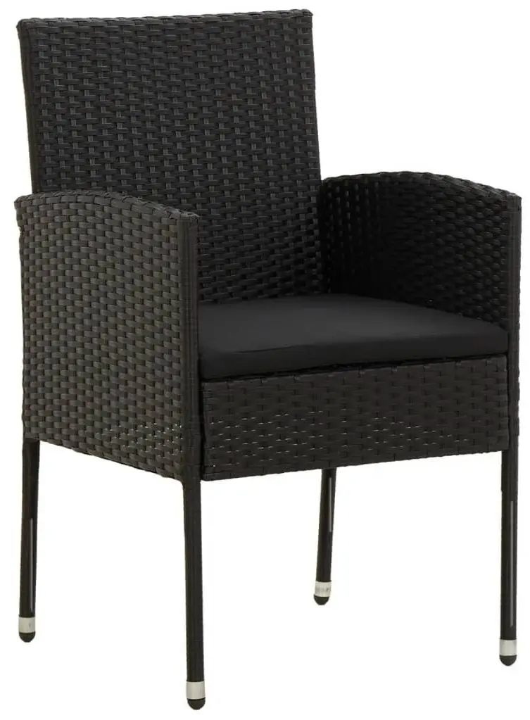 Комплект садовой мебели VidaXL 3059426 (Black) - 5