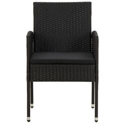 Комплект садовой мебели VidaXL 3059426 (Black) Thumb