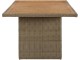 Set mobilier de gradina VidaXL 3059471 (Brown/Cream)