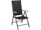 Set mobilier de grădină VidaXL 3060085 (Black/Brown)